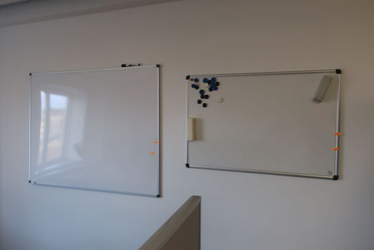 2 stk. whiteboards 