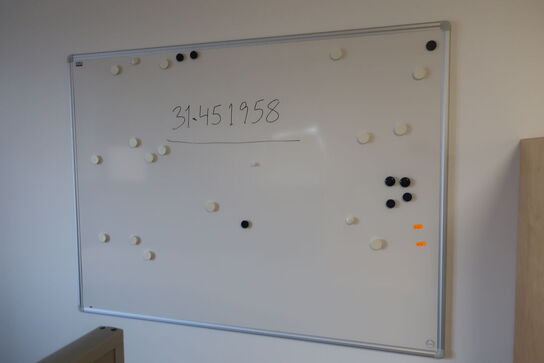 2 stk. whiteboards 