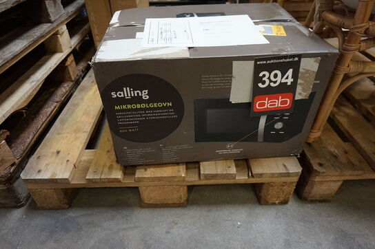 Salling digital mikrobølgeovn 23 liter - sort