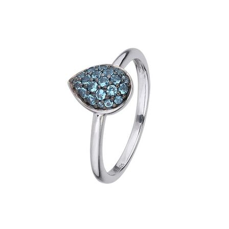 Blue Serenity Ring - Str. XS/50-51 mm.