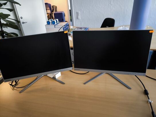 2 stk. 24" skærme LENOVO