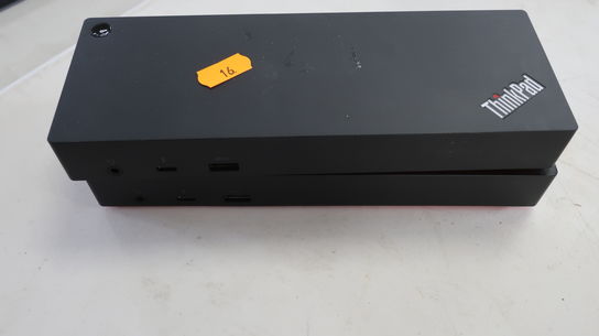 2 stk. dockingstationer LENOVO Thunderbolt 3 dock