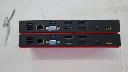 2 stk. dockingstationer LENOVO Thunderbolt 3 dock