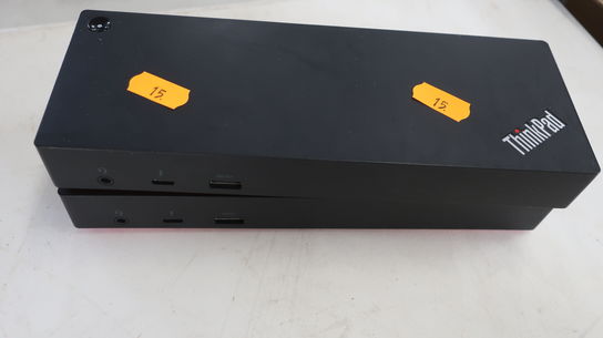 2 stk. dockingstationer LENOVO Thunderbolt 3 dock