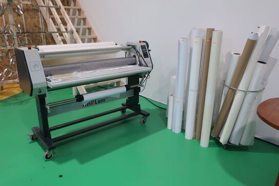 Lamineringsmaskine ROLLLAM E120W med div. Lamineringspapir