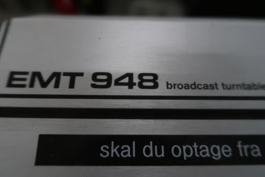 Broadcast Grammofon EMT 948 (defekt)