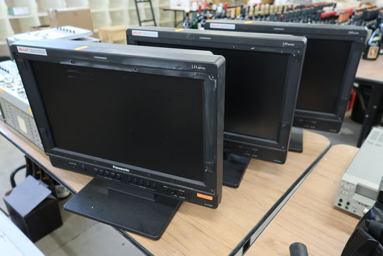 3 stk. Videomonitors PANASONIC BT-LH1850