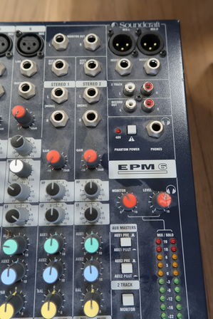 Mixerpult SOUNDCRAFT EPM6