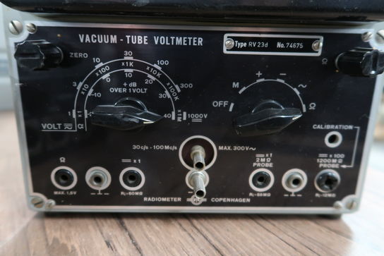 Vacuum Tube Voltmeter RADIOMETER