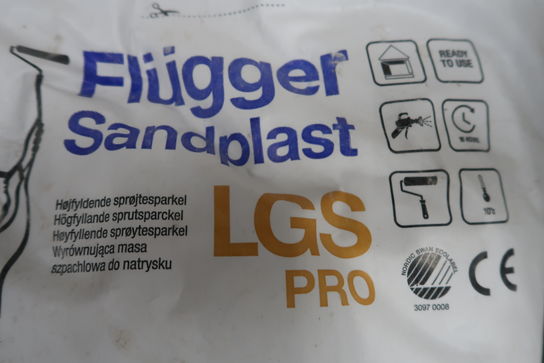 7 stk. Spartelmasse FLÜGGER Sandplast LGS Pro 15L