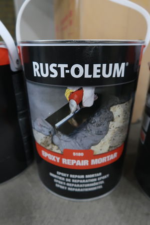 3 spande epoxy rep mørtel RUST-OLIUM