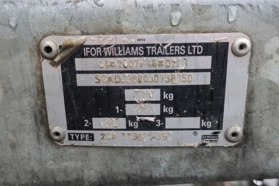 Tiptrailer IFOR WILLIAMS TT 3621