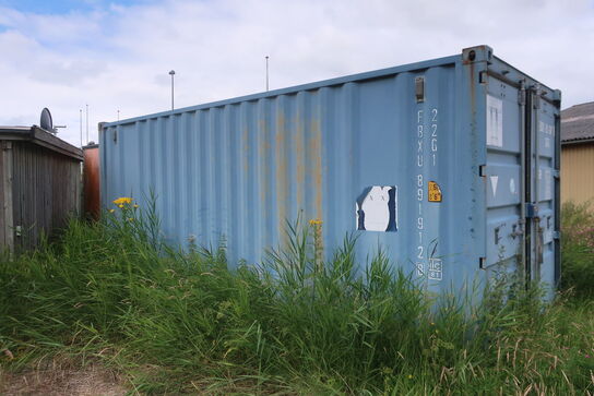 20 fods container uden indhold