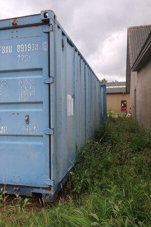 20 fods container uden indhold