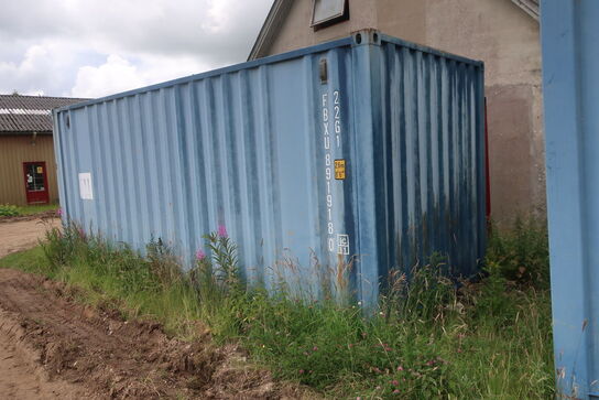 20 fods container uden indhold