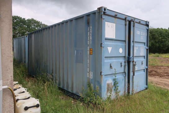 20 fods container uden indhold