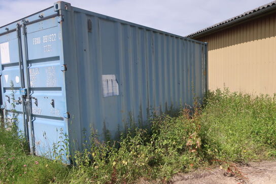 20 fods container med indhold