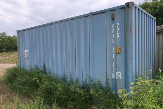 20 fods container uden indhold