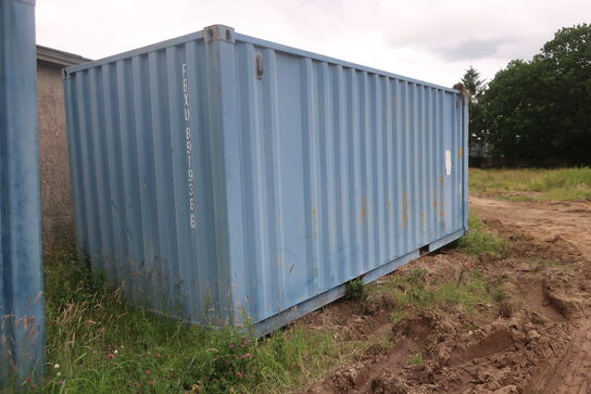 20 fods container uden indhold