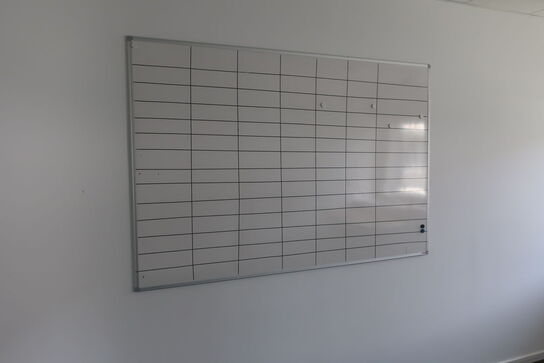 2 stk. whiteboards samt bord