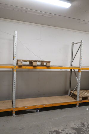 3 fag pallereoler uden indhold