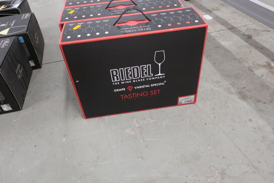 7 sæt rødvinsglas RIEDEL 