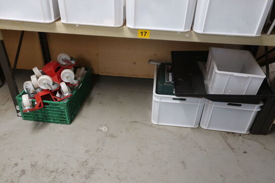 2 fag pallereol med indhold 