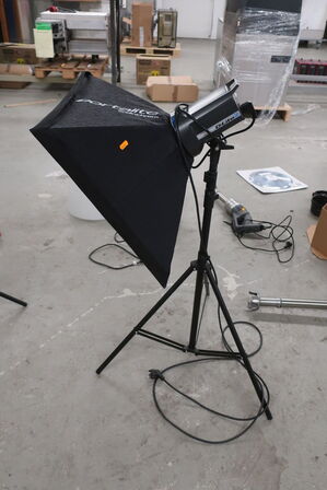 Softbox med lampe D-LITE 2