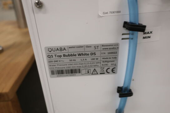 Vanddispenser QUABA Q1 Top Bubble White DS
