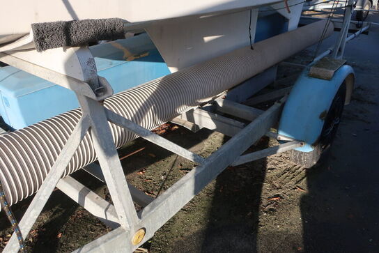 Bådtrailer, Bootswerft type S - Specialtrailer til STAR kølbåd # UDEN INDHOLD