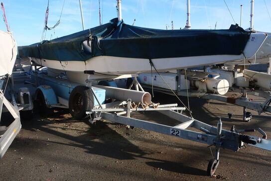 Bådtrailer, Bootswerft type S - Specialtrailer til STAR kølbåd # UDEN INDHOLD