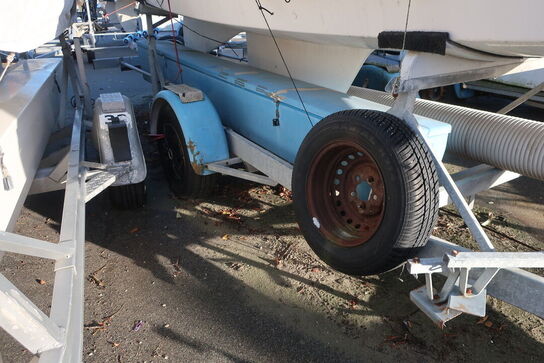 Bådtrailer, Bootswerft type S - Specialtrailer til STAR kølbåd # UDEN INDHOLD