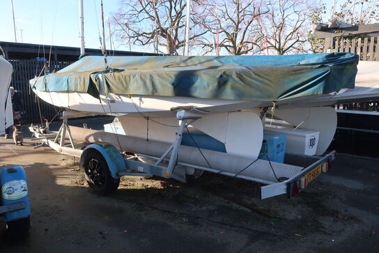 Bådtrailer, Bootswerft type S - Specialtrailer til STAR kølbåd # UDEN INDHOLD