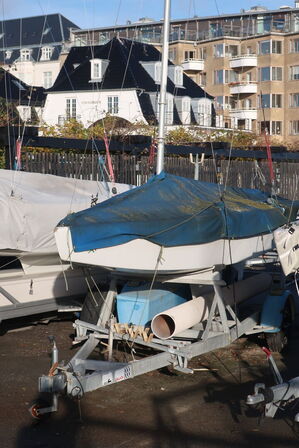 Sejlbåd, START BÅD, Bootswerft STAR - komplet med mast og segl # UDEN TRAILER