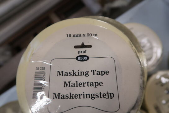 18 ruller maler tape