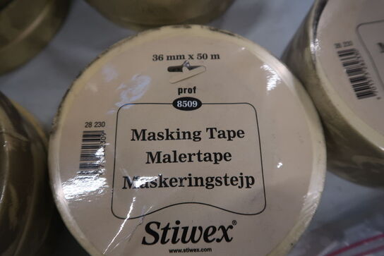 18 ruller maler tape