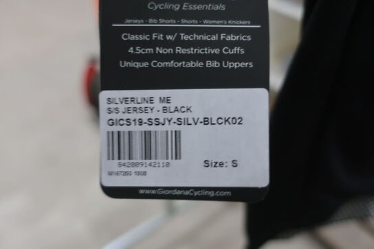 Cykeltrøje GIORDANA Silverline Men S/S Jersey Str: S