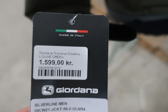 Cykeljakke GIORDANA Silverline Men WTR Jacket Str: L