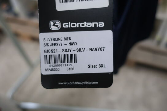 Cykeltrøje GIORDANA Silverline Men S/S Jersey Str: 3XL