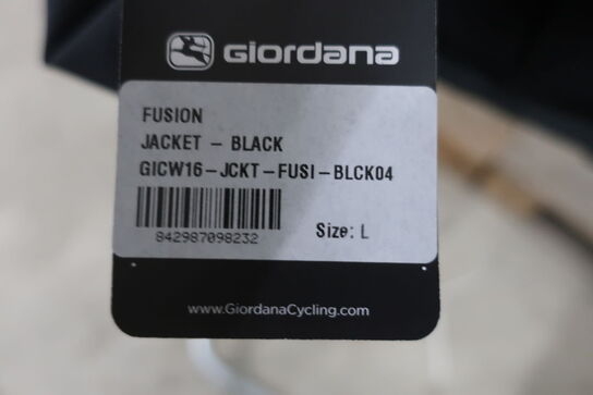 Cykeljakke GIORDANA Fusion Str: L