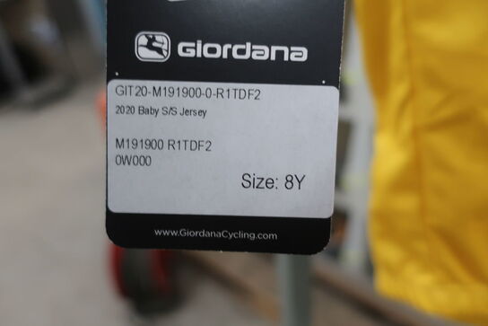 Cykeltrøje GIORDANA 2020 Baby S/S Jersey Str: 8Y