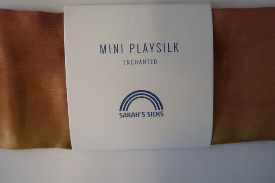 6 stk. Legesilke mini Playsilks  - sarahs silks