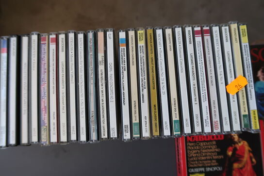 CD samling - Klassisk og opera