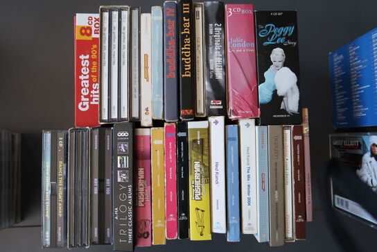 CD Samling - diverse bokse