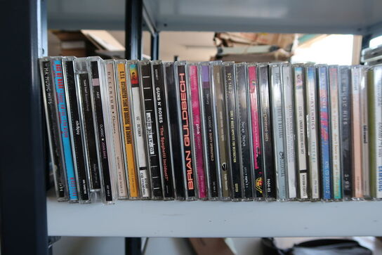 CD samling - Rock/pop albums ca. 100 stk.