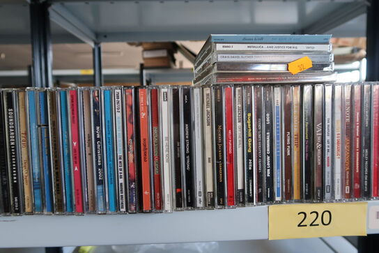 CD samling - Rock/pop albums ca. 100 stk.