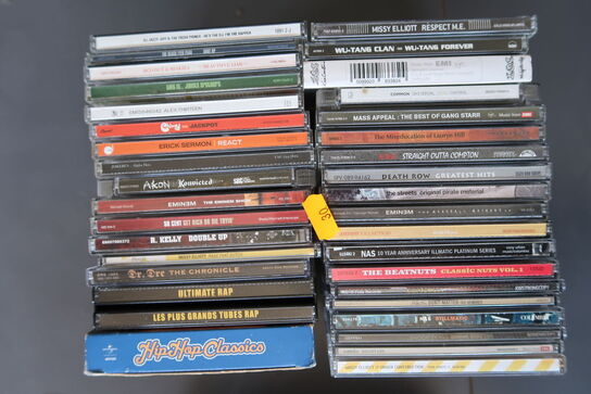 CD Samling - Hip hop og RnB albums