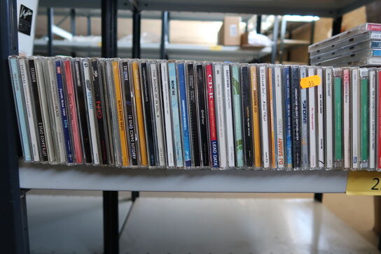 CD samling - Elektronisk/House/Dance albums ca. 100 stk.