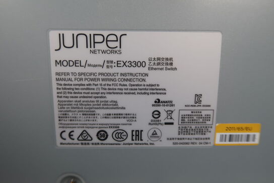 Juniper EX 3300 24P - 24-port Switch