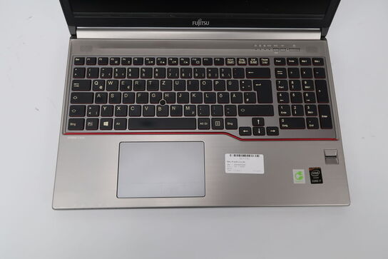 Bærbar, Fujitsu Lifebook E754 i7-4600 15" - LÆS BESKRIVELSE